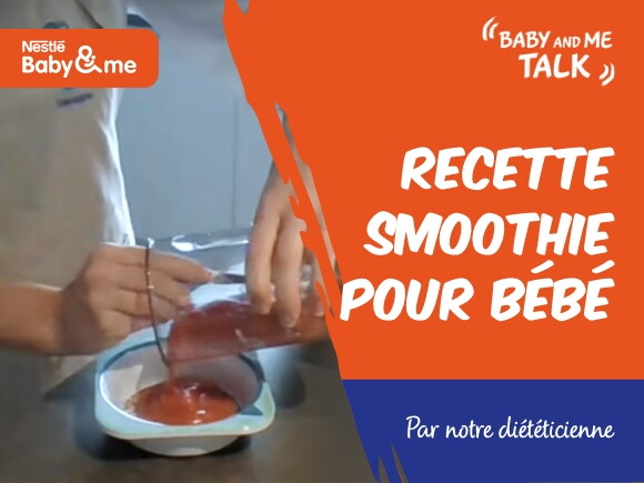 Recette smoothie pour bébé