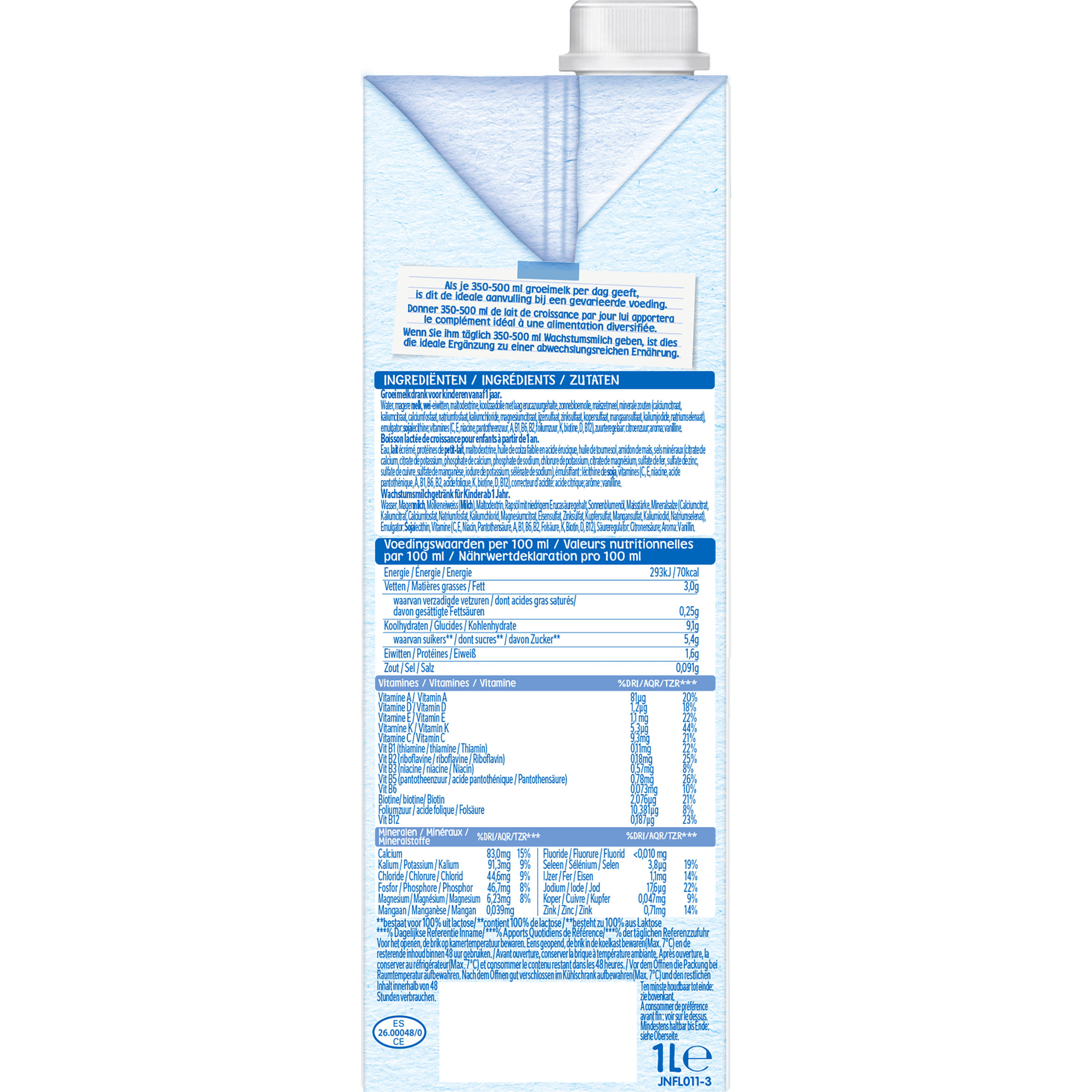 Nestlé® Lait de croissance 1+