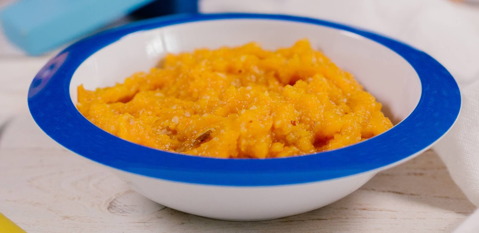 Compotee De Courge Et Riz Baby And Me