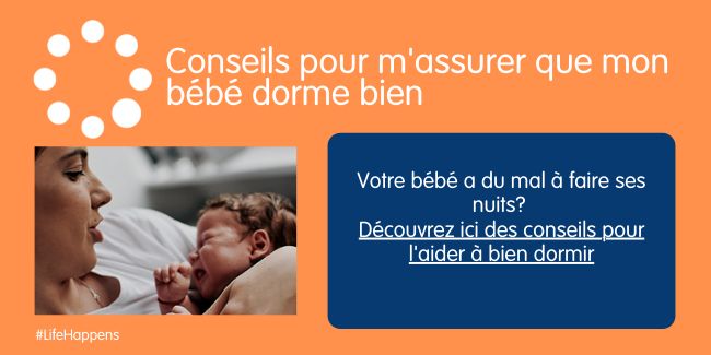 Que faire pour que bébé dorme bien ?