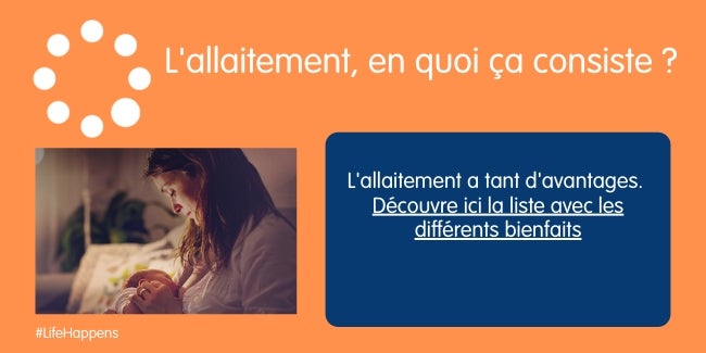 L'allaitement : un concentré de bienfaits