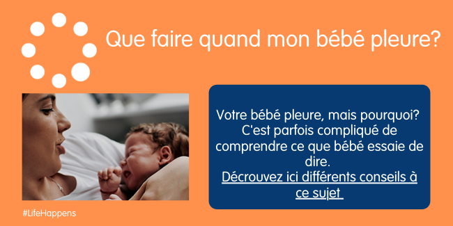 bébé pleure
