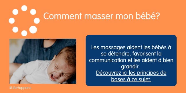 Comment masser bébé