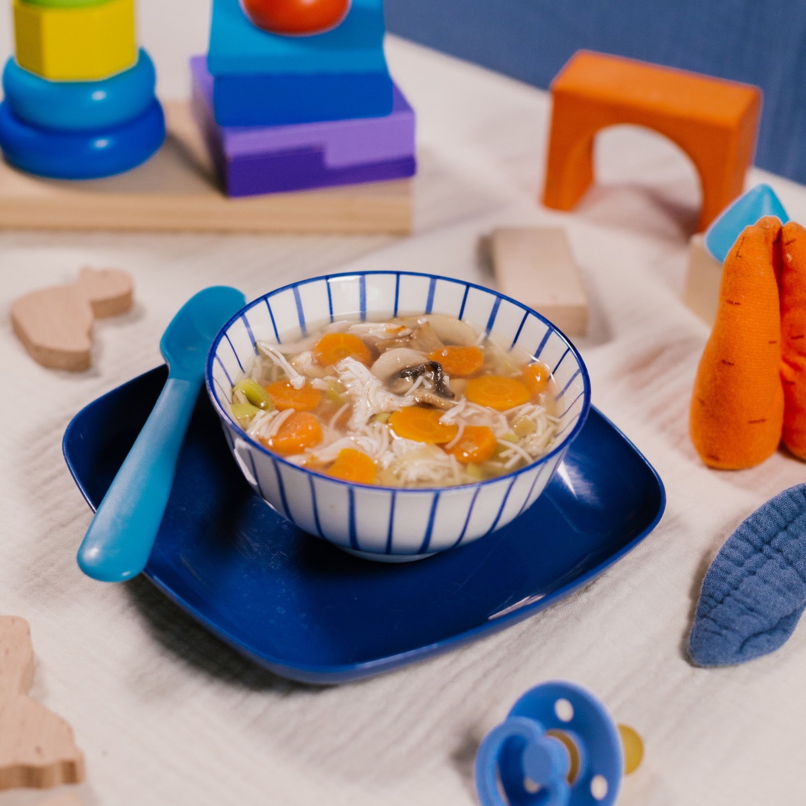 Recette Bebe Soupe De Poulet Et Vermicelles Nestle Baby