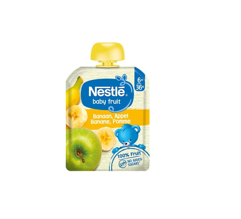 Naturnes Banane Pomme Compote Pour Bebe Nestle Baby