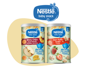 NESTLE® BABY SNACK Star Puffs ou Wavy Chips au choix