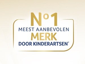 Wij zijn het meest aanbevolen merk door kinderartsen*