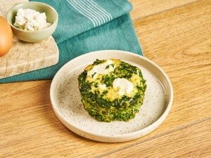 Spinazie en ricotta terrine