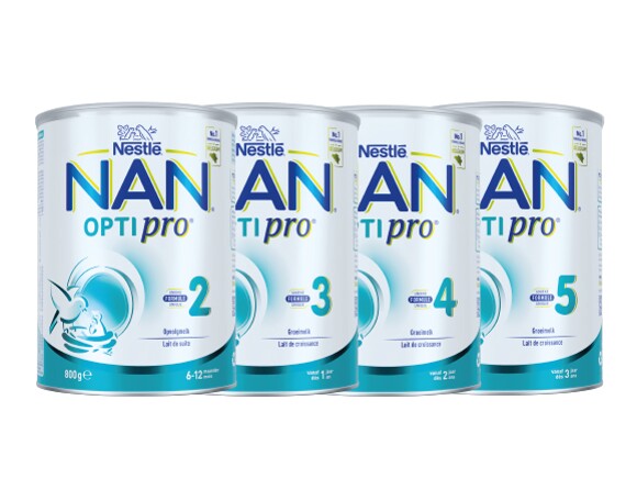NAN Optipro packaging