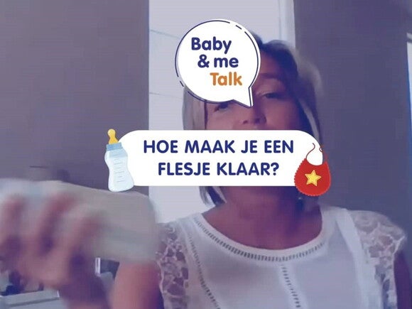 Flesje klaarmaken Flesje klaarmaken