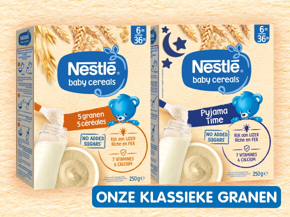 Nestlé Baby Cereals Onze klassieke granen 6m