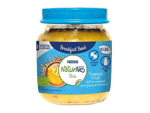 NATURNES Bio Breakfast bowls - tropical fruit NATURNES Bio Breakfast bowls - tropical fruit