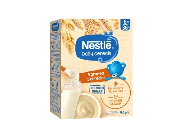 NESTLE BABY CEREALS 5CEREALS 6M