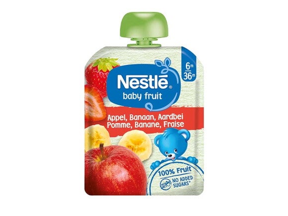 Nestlé® Baby Fruit Pomme Banane Fraise