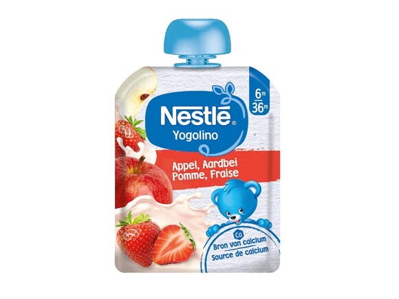 Nestle Yogolino Yaourt Framboise, Fraise Bébé 6+ Mois 6 x - Pazzox