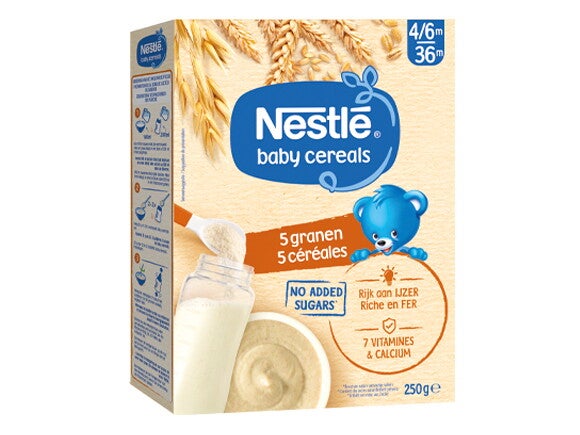 Nestlé Baby Cereals 5 Céréales Nestlé Baby Cereals 5 Céréales