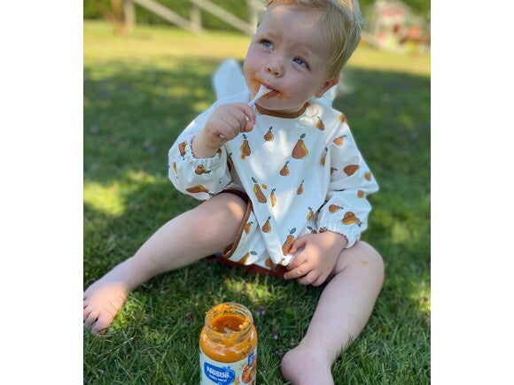 Baby eating