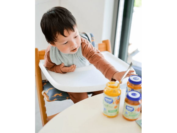 Baby eating