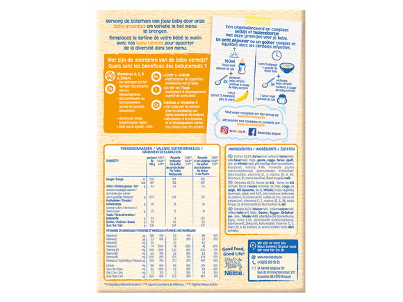 Nestlé Baby Cereals Miel