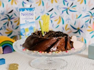 Gâteau d'anniversaire au chocolat