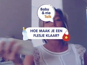 Flesje klaarmaken Flesje klaarmaken