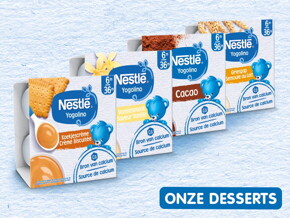 Nestlé Yogolino Onze desserts