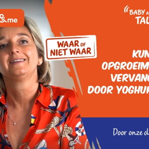 WAAR of NIET WAAR Groeimelk mag je vervangen door yoghurt of platte kaas WAAR of NIET WAAR Groeimelk mag je vervangen door yoghurt of platte kaas