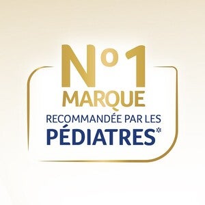 n° 1 marque recommandée par les pédiatres