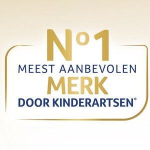 Wij zijn het meest aanbevolen merk door kinderartsen*