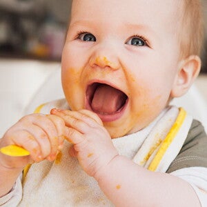 Baby eating Baby eating