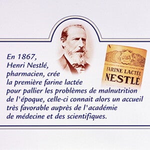 L'histoire de Nestlé Baby