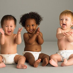 Babies of different races Babies of different races
