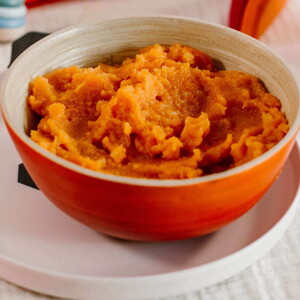 Recette bébé Purée de Patates douces au Boeuf Nestlé Baby