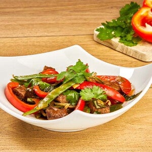 Recette Grossesse Bœuf sauté, soja et légumes Nestlé Baby