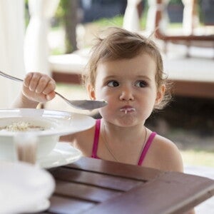 Baby eten