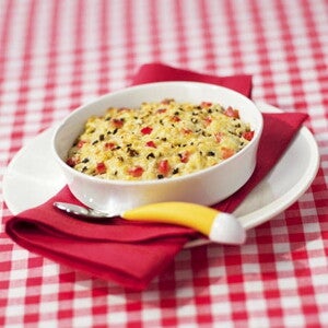 Mini tomaat- olijvengratin