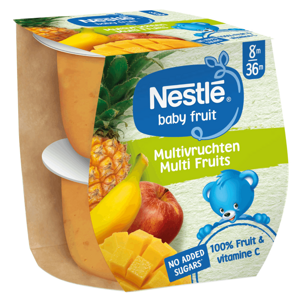 Nestlé BabyFruit_Cups-Multifruit sans couvercles Nestlé BabyFruit_Cups-Multifruit sans couvercles