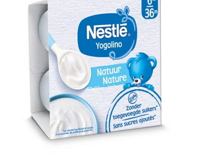 Nestlé® Yogolino® Nature Sans Sucres Ajoutés 