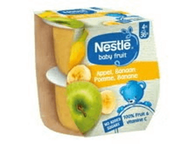 Nestlé® Baby Fruit Compote Pomme Banane