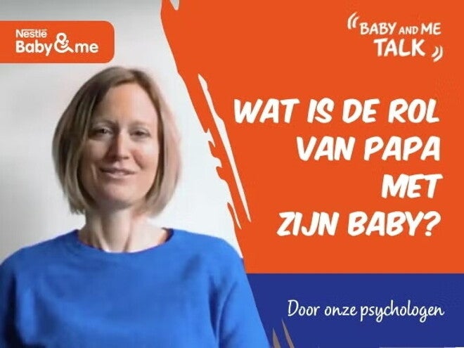 Wat is de rol van papa met zijn baby? | Nestlé FamilyNes Talks
