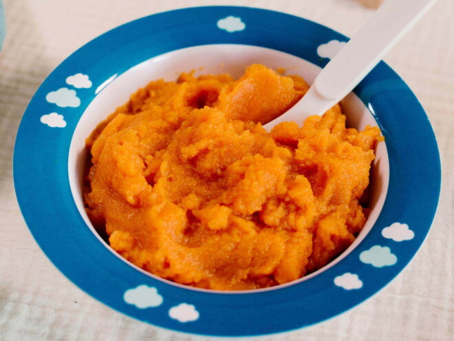 Recette bébé Purée de Carottes Nestlé Baby