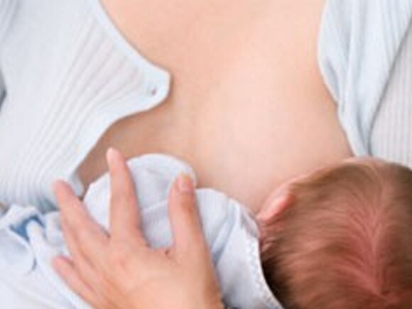 Juiste positie borstvoeding