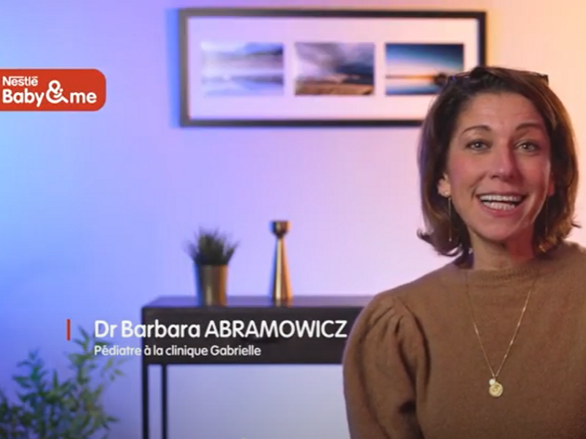 Les poussées dentaires de bébé par le Dr Barbara | Nestlé FamilyNes Talks