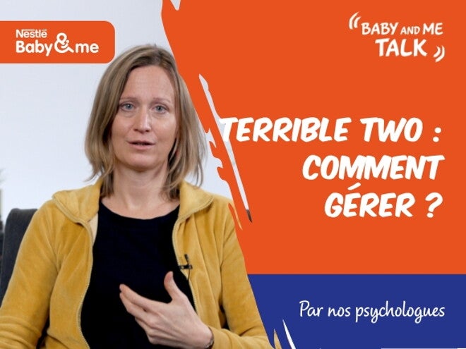 Les experts de Nestlé Baby expliquent comment gérer la crise des 2 ans