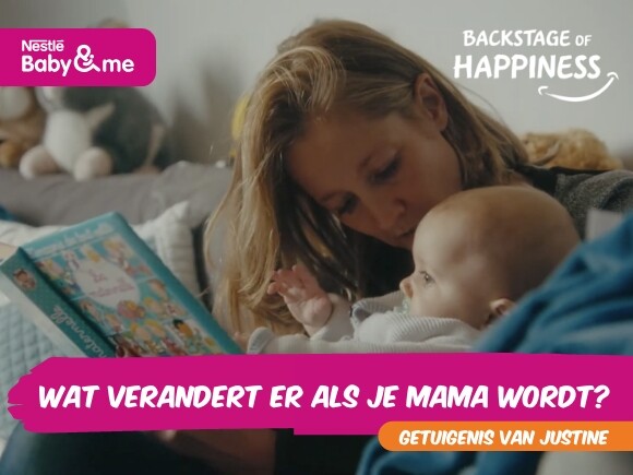 Wat verandert er als je mama wordt? | Backstage of Happiness by Nestlé Baby&Me