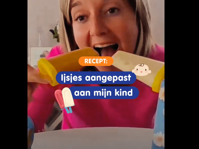 Recept : Baby ijsje - zonder toegevoegde suikers. | Nestlé Baby&Me Talks