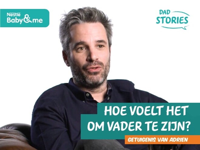 Hoe voelt het om vader te zijn? Getuigenis van Adrien | Dad Stories by Nestlé FamilyNes