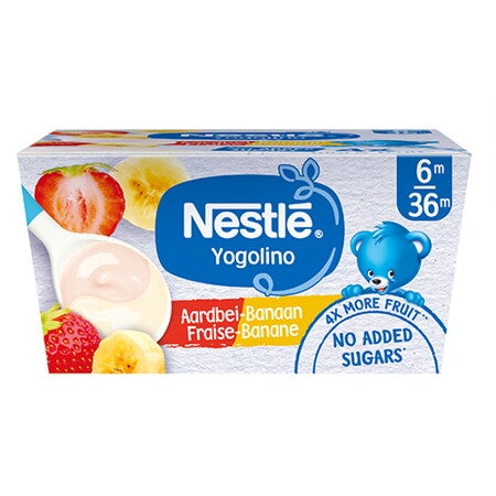 NESTLE YOGOLINO BANANE FRAISE BELOW NESTLE YOGOLINO BANANE FRAISE BELOW