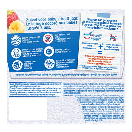 NESTLE YOGOLINO BANANE FRAISE BACK NESTLE YOGOLINO BANANE FRAISE BACK