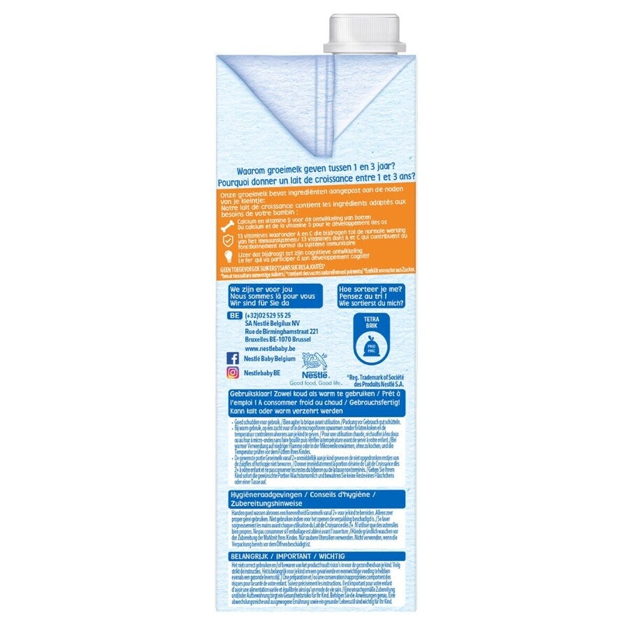 Nestlé® Lait de croissance 2+